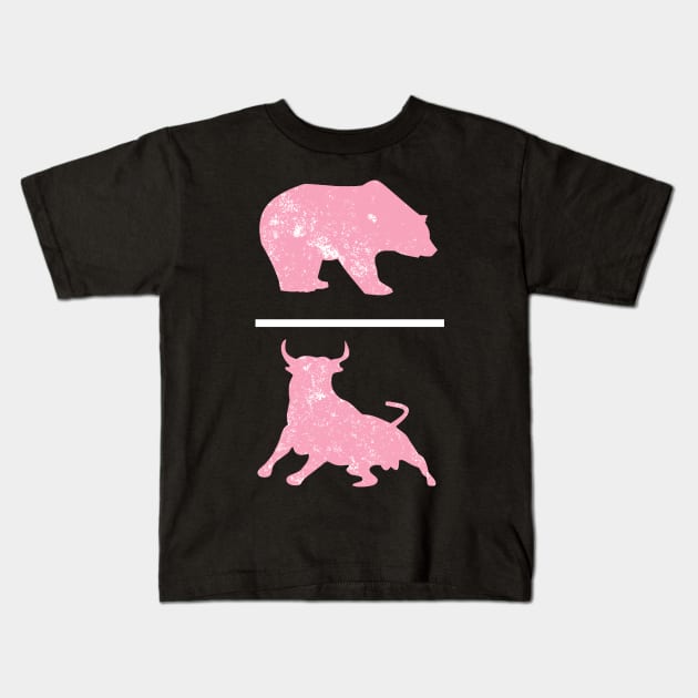 Bear Bull Kids T-Shirt by DiscoverNow